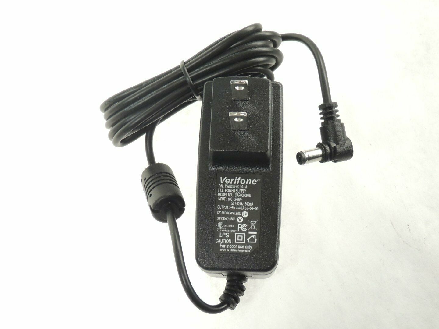 *NEW* Verifone 9VDC 1A PWR282-001-01-A POWER SUPPLY for Verifone VX 805 820 Credit Card Terminal